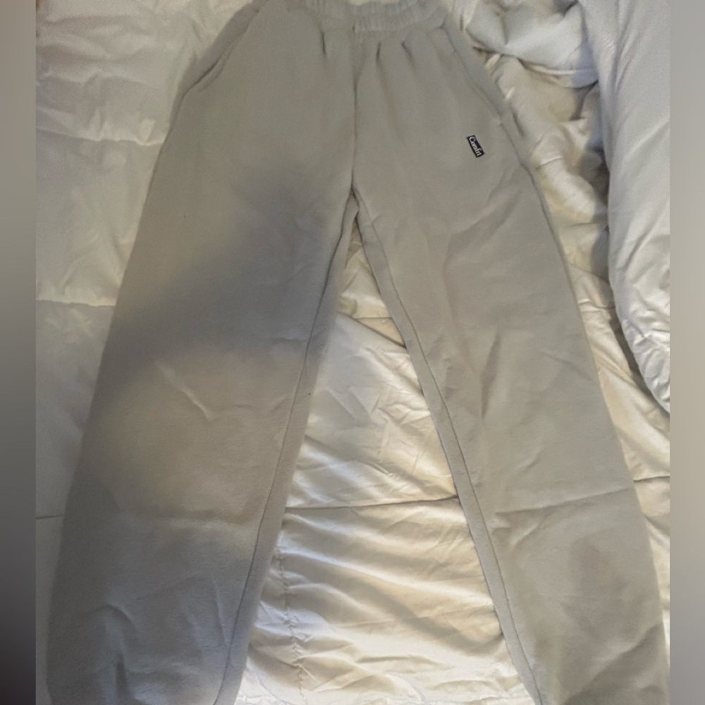 Gray Sweatpants Relaxed Fit Joggers